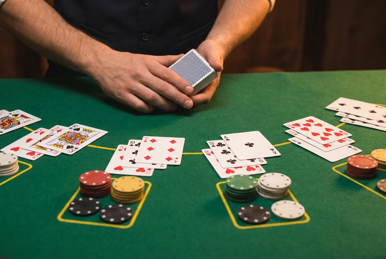 Blackjack Single Deck bij CrashPirate